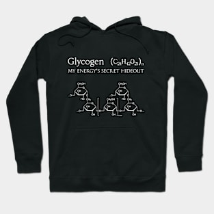 Glycogen - my energy's secret hideout Hoodie